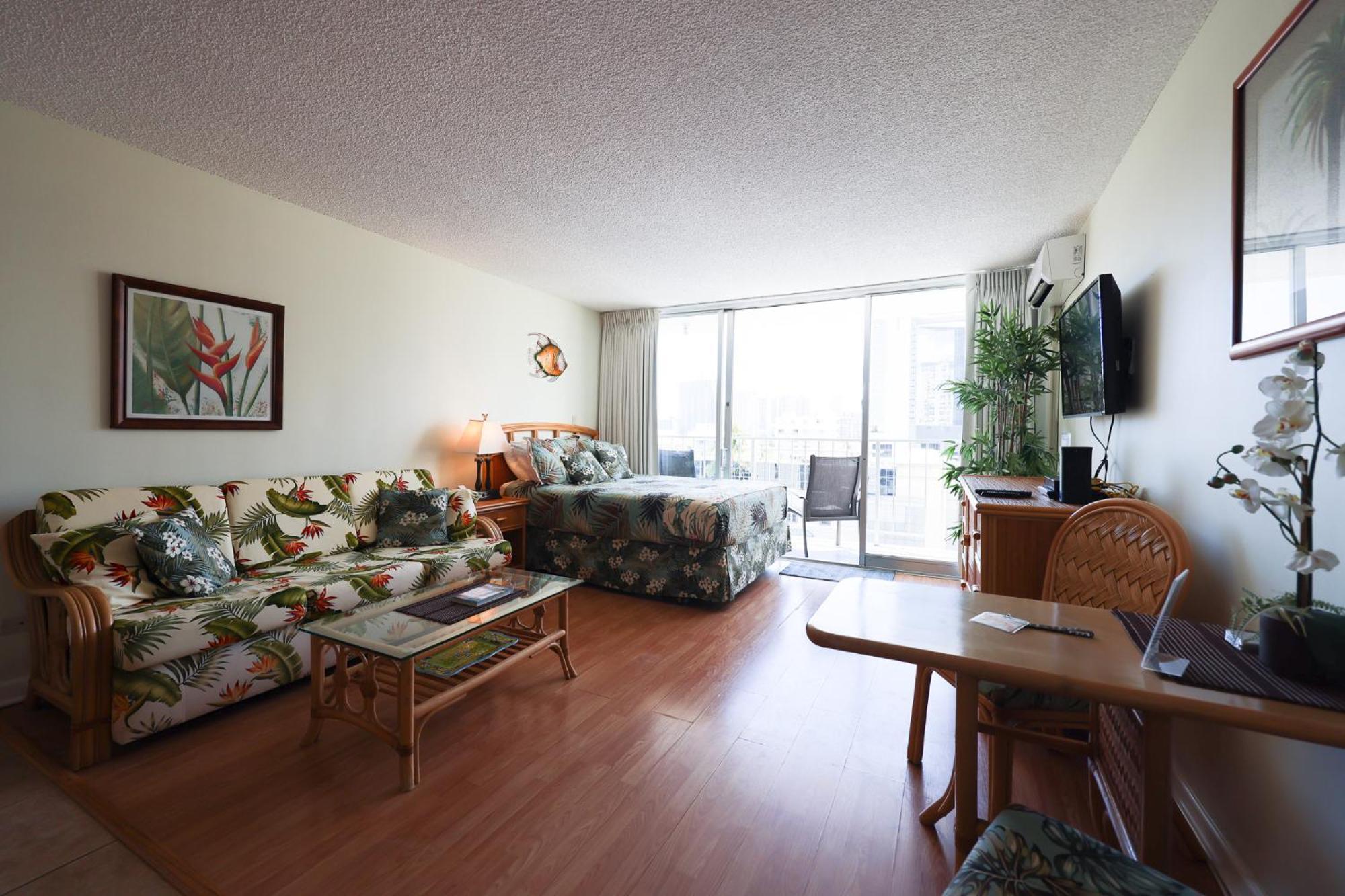 Tropical Studios At Marine Surf Waikiki - Free Parking - Best Location - Full Kitchen - Swimming Pool Honolulu Eksteriør bilde