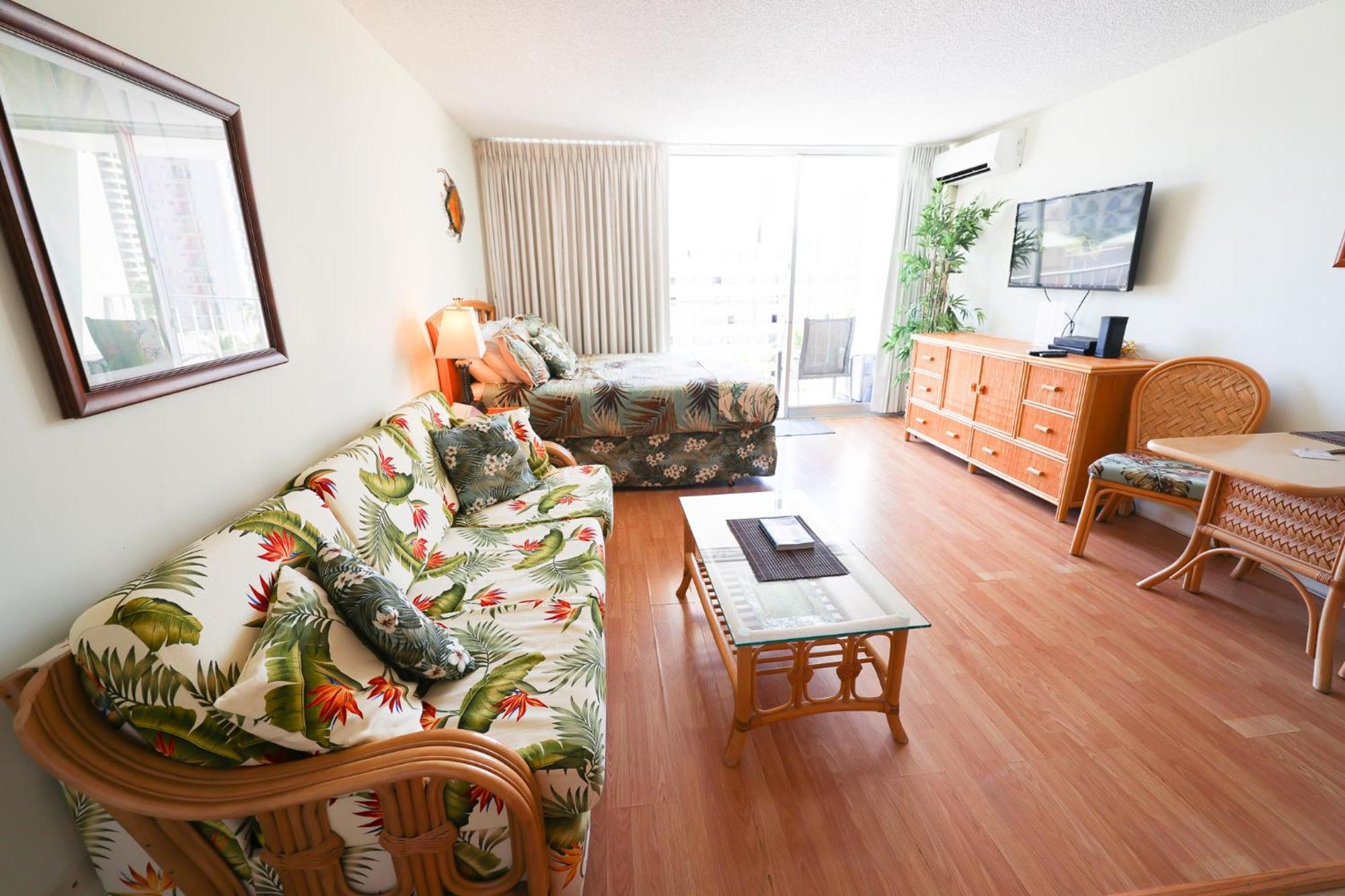Tropical Studios At Marine Surf Waikiki - Free Parking - Best Location - Full Kitchen - Swimming Pool Honolulu Eksteriør bilde