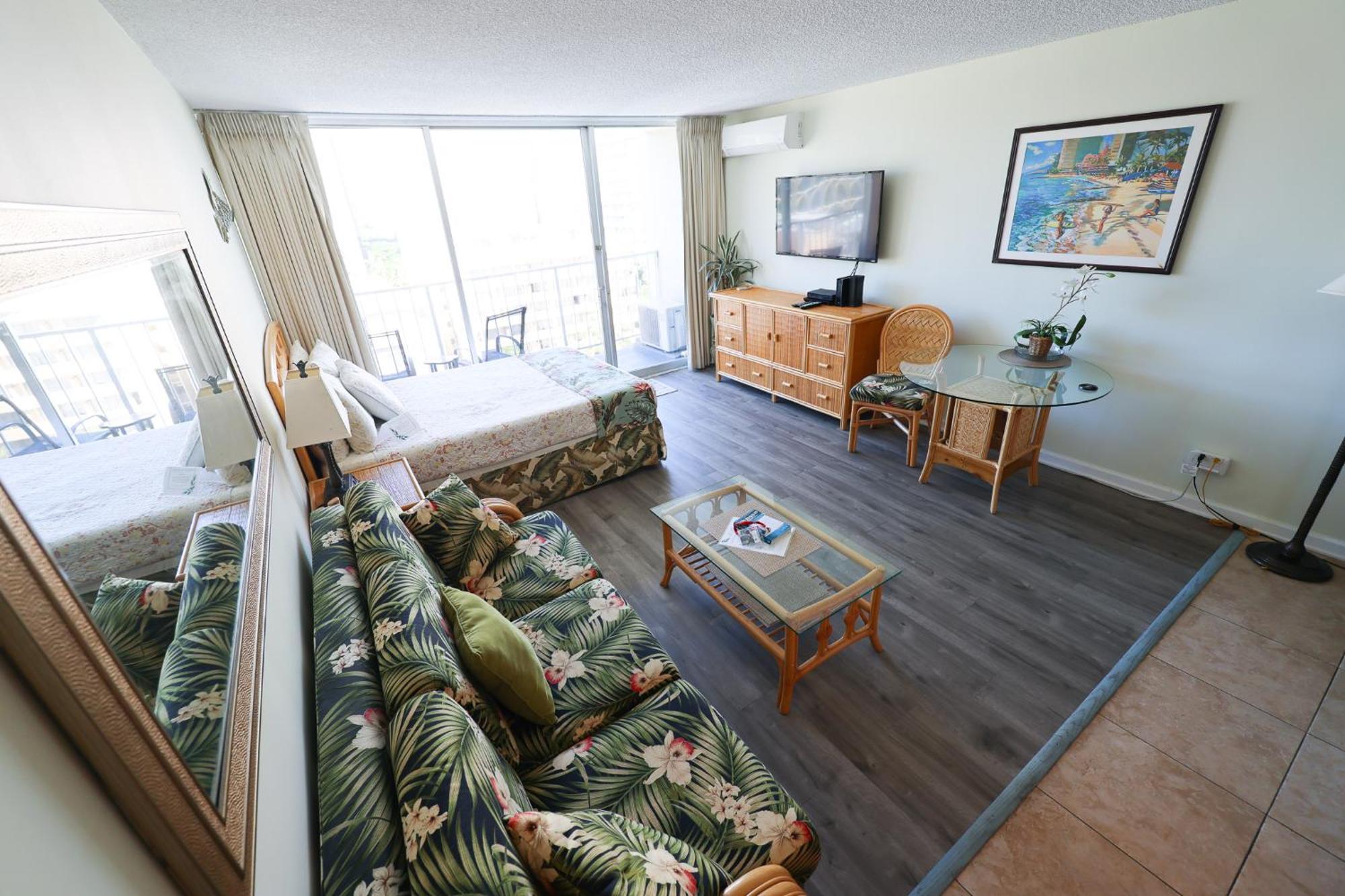 Tropical Studios At Marine Surf Waikiki - Free Parking - Best Location - Full Kitchen - Swimming Pool Honolulu Eksteriør bilde